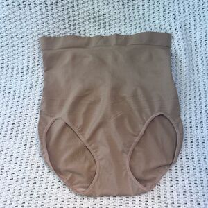 Maidenform Sweet Nothings Style 82419 One Fabulous Shaper Brief Beige Size 2XL